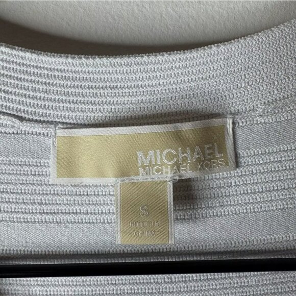 MICHAEL Michael Kors Rib Knit Crewneck Dress Small - Picture 5 of 6